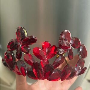 Red ruby headpiece